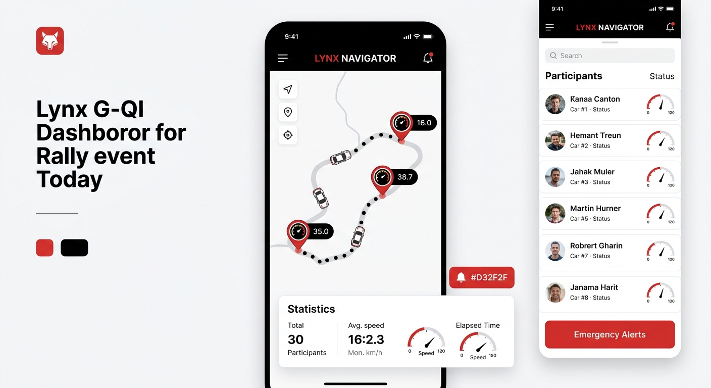 Panel administrativo Lynx Navigator: Control en tiempo real